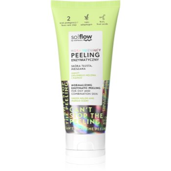 so!flow Normalizing Face Peeling peeling de curățare profundă pentru ten gras - imagine 2